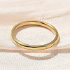 304 Stainless Steel Plain Band Rings STAS-I160-E03-G-2