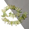 Natural Crackle Quartz Crystal Dyed Beads Strands G-I345-05G-7