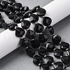 Natural Obsidian Beads Strands G-P570-E20-02-1