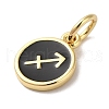 Real 18K Gold Plated Brass Enamel Charms KK-L216-001G-C-3
