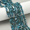 Natural Apatite Beads Strands G-G0003-B08-01-5