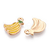 Alloy Enamel Charms X-ENAM-S121-087-3