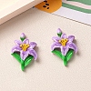 Opaque Resin Cabochons PW-WG0F442-03-1