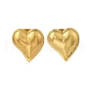 304 Stainless Steel Stud Earrings for Women EJEW-U052-11G-4