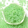 Luminous Glow in the Dark Transparent Glass Round Beads GLAA-F124-B09-4