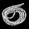 Spray Painted Crackle Glass Beads Strands CCG-Q001-4mm-01-5