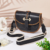 Jacquard Weave Ethnic Style Polyester Wide Bag Handles FIND-WH0136-40C-4