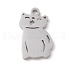 Non-Tarnish 304 Stainless Steel Pendants STAS-G297-14P-1