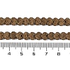 Electroplated Natural Lava Rock Beads Strands G-Q1009-G01-02H-4