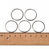 Tarnish Resistant 201 Stainless Steel Linking Rings STAS-F192-001P-03-3