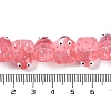 Transparent Glass Enamel Beads Strands GLAA-B021-05H-4