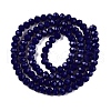 Opaque Solid Color Imitation Jade Glass Beads Strands EGLA-A044-P4mm-D07-3