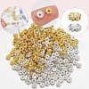 SOFPLATE 400pcs 2 Colors Brass Rhinestone Spacer Beads RB-SP0001-03B-6