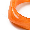 Acrylic Bangle for Women BJEW-M299-01B-3