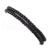 2Pcs 2 Styles Glass Seed Beaded Stretch Bracelet Sets for Women BJEW-JB11373-04-5