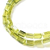 Electroplate Transparent Glass Beads Strands Pearl Luster Plated EGLA-H106-01A-PL05-3