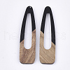 Resin & Walnut Wood Big Pendants RESI-S358-99A-2
