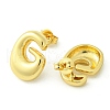 Rack Plating Brass Earrings EJEW-S222-01G-G-2