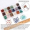  396G 18 Style Natural & Synthetic Gemstone Chip Beads G-NB0002-64-4