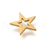 304 Stainless Steel Charms STAS-S144-01G-G-2