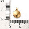 304 Stainless Steel Black Enamel Charms STAS-R009-01G-C-3