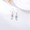 Alloy Dangle Earring PW-WG42387-01-3