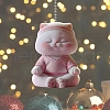 Acrylic Cat Shape Pendant Decorations PW-WG53CC4-01-3