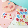 2Pcs 2 Style Letter & Number Silicone Pendant Molds DIY-TA0005-69-6