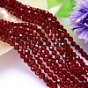 Imitation Austrian Crystal Bead Strands G-M181-10mm-05A-1