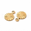 304 Stainless Steel Charms STAS-C071-02B-G-2