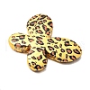 Electroplate & Spay Painted Acrylic Beads OACR-S043-05C-01-1