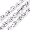 Tarnish Resistant 304 Stainless Steel Cable Chains CHS-P007-27P-03-2