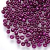 12/0 Baking Paint Glass Round Seed Beads SEED-S036-01A-10-1