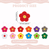 Computerized Embroidery Cloth Iron on/Sew on Patches DIY-WH0430-800-2