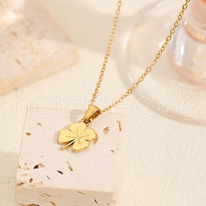 Stainless Steel Pendant Necklaces for Women UV6839-4-1