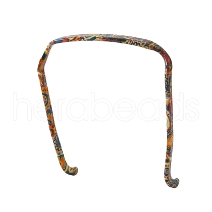 Resin Hair Bands PW-WG76178-05-1