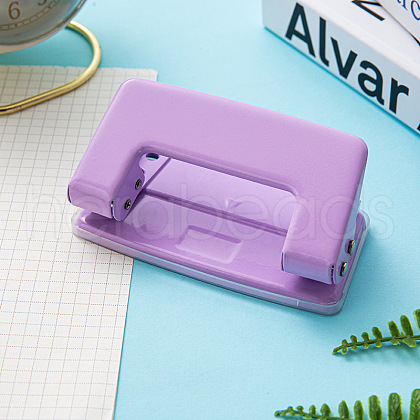 Plastic Adjustable Craft Paper Hole Puncher OFST-PW0004-39B-1
