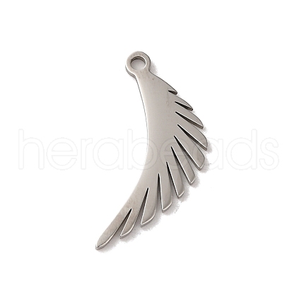 Non-Tarnish 201 Stainless Steel Pendants STAS-E211-17P-1