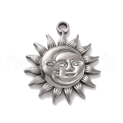Non-Tarnish 304 Stainless Steel Pendants STAS-E169-16P-1