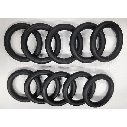 9Pcs Ring Food Grade Eco-Friendly Silicone Beads JX895A-1