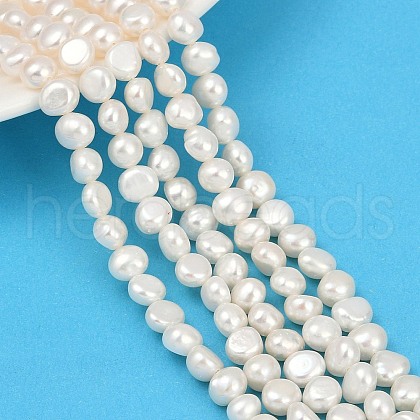 Natural Cultured Freshwater Pearl Beads Strands PEAR-P064-20A-06A-1
