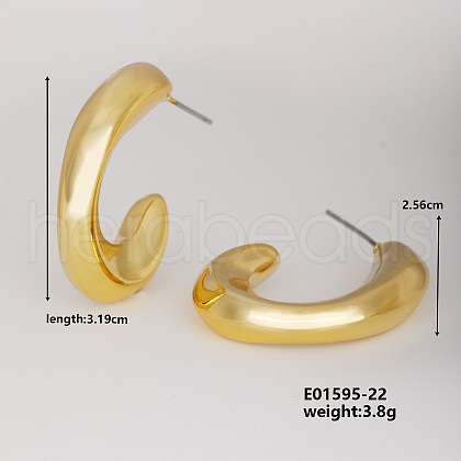 Fashionable Cute Geometric Shape Earrings for Hot Personalized Matching WX1077-18-1