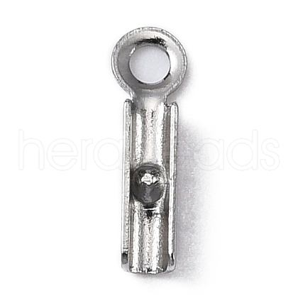 316 Surgical Stainless Steel Folding Crimp Ends FIND-WH0045-45B-1