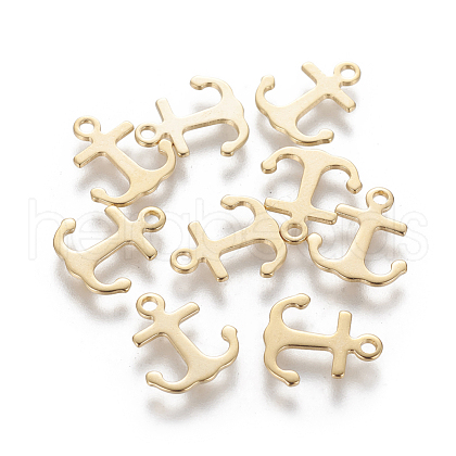 304 Stainless Steel Charms STAS-L233-053G-1