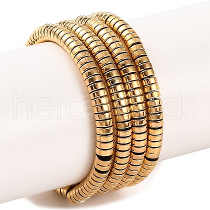 Electroplated Synthetic Non-magnetic Hematite Beads Strands G-H027-G01-02-1