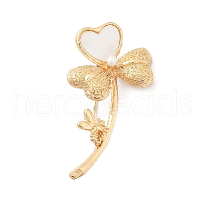 Alloy Brooches JEWB-H029-01E-G-1