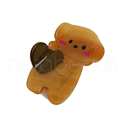 Cellulose Acetate(Resin) Claw Hair Clips PW-WG8C85A-02-1