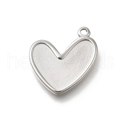 304 Stainless Steel Pendants STAS-C119-14P-1