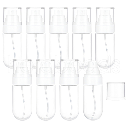 Plastic Portable Refillable Spray Bottle AJEW-WH0513-13B-1