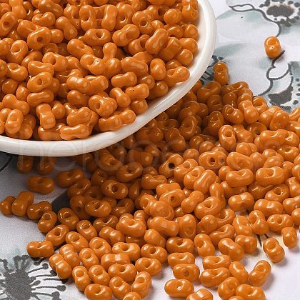 Baking Paint Glass Seed Beads SEED-K009-01A-24-1